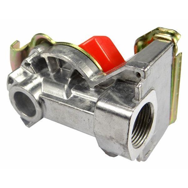 Złącze przewodów powietrza bez zaworu C-330 360 Przyczepa (twarde) x501200 Euro 22x1 5 Czerwone