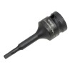 Nasadka udarowa 1 2 , imbusowa 4mm hex H4 ze stali CrMo, Waryński