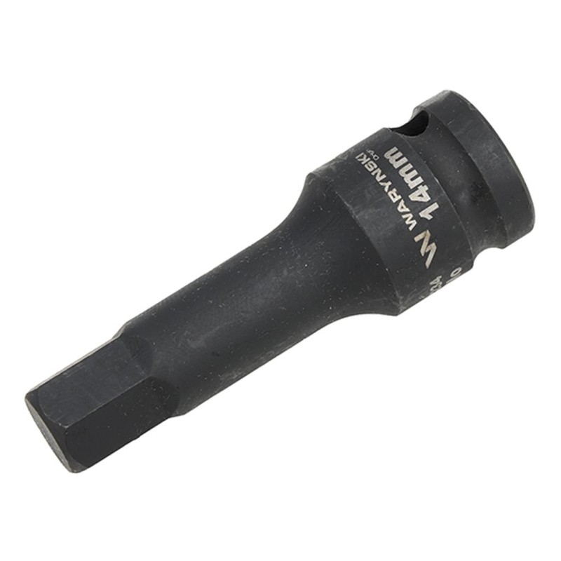 Nasadka udarowa 1 2 , imbusowa 14mm hex H14 ze stali CrMo, Waryński