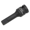 Nasadka udarowa 1 2 , imbusowa 12mm hex H12 ze stali CrMo, Waryński