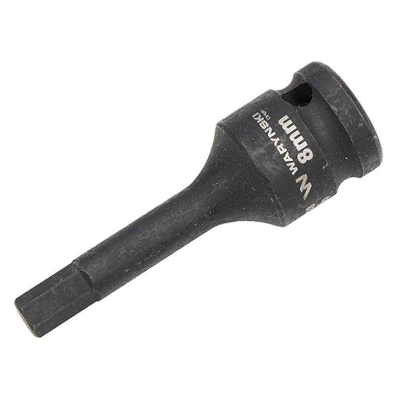 Nasadka udarowa 1 2 , imbusowa 8mm hex H8 ze stali CrMo , Waryński
