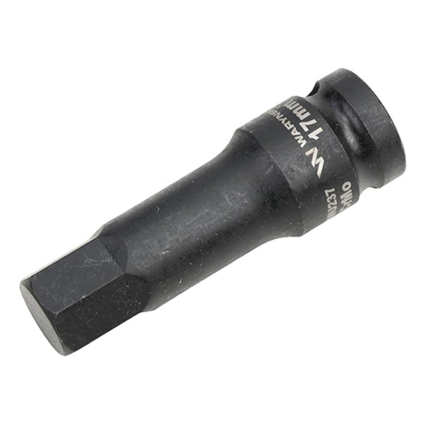 Nasadka udarowa 1 2 , imbusowa 17mm hex H17 ze stali CrMo , Waryński