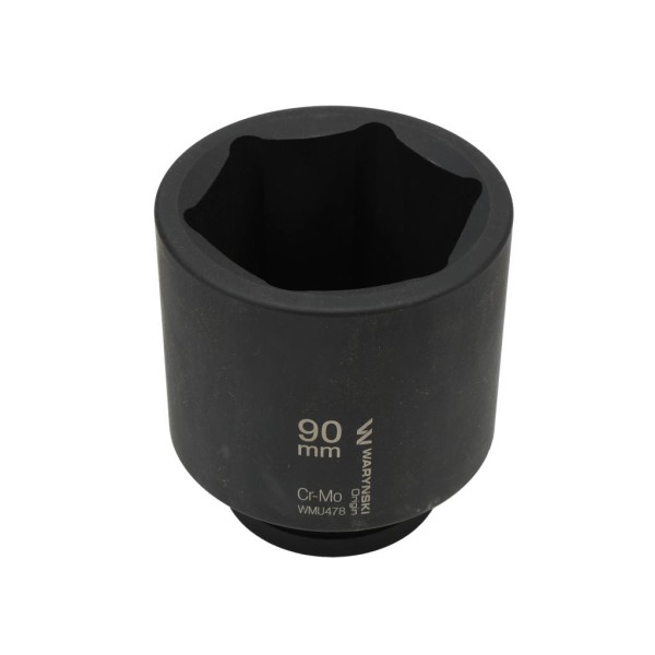 Nasadka udarowa, sześciokątna 1 bardzo długa 90mm CrMo d 135mm, Waryński