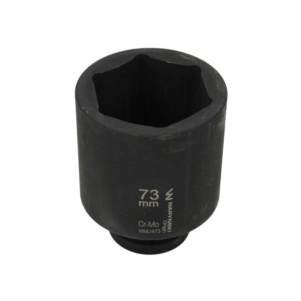 Nasadka udarowa, sześciokątna 1 bardzo długa 73mm CrMo d 125mm, Waryński
