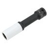 Nasadka udarowa, 1 2 ze stali CrMo 19mm długa 150mm z osłoną z tworzywa do felg aluminiowych